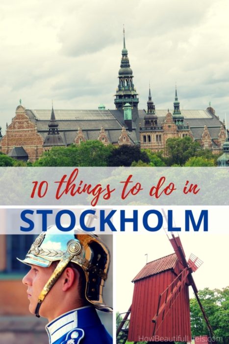 10 things to do in Stockholm, Sweden #sweden #swedentravel #Stockholm