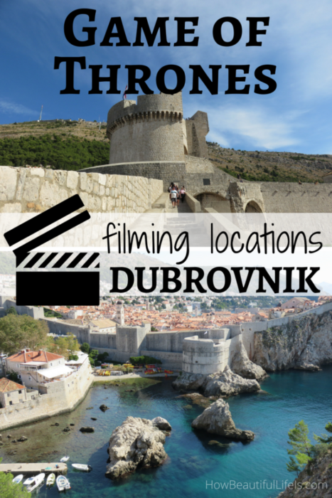Visit the Game of Thrones filming locations in Dubrovnik, Croatia #dubrovnik #croatia #gameofthrones 