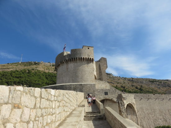 Fort Minçeta. Game of Throne Filming Locations in Dubrovnik