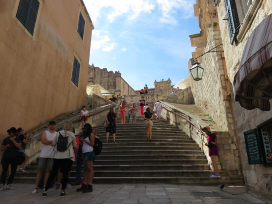 The Jesuit Steps. Dubrovnik, Croatia