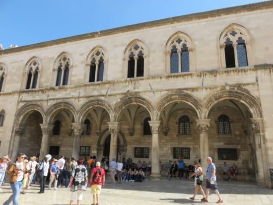 Rectors Palace. Game of Throne Filming Locations in Dubrovnik, Croatia
