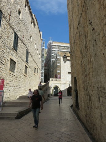 St Dominika Street. Game of Throne Filming Locations in Dubrovnik