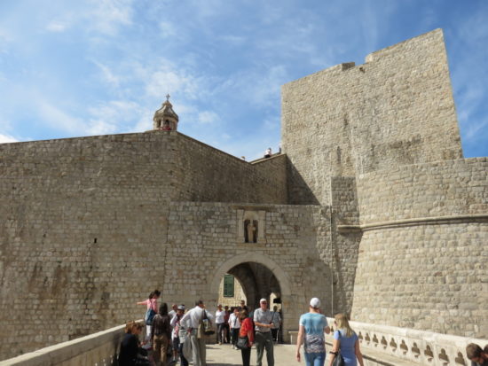 Ploce Gate. Game of Throne Filming Locations in Dubrovnik, Croatia