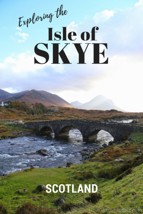 Use this detailed self drive itinerary to explore the Isle of Skye, Scotland