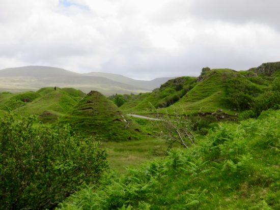 Castle Ewan Fairy Glen. Exploring the Isle of Skye Scotland