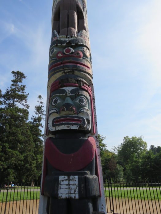 Totem Pole, Virginia Water. Exploring Windsor Castle & Windsor Great Park