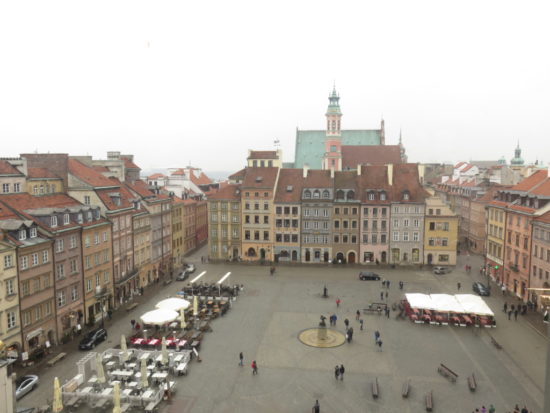 Old Town Market Square. How to Spend a Day in Warsaw Poland