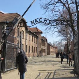 Auschwitz gates, 'Arbeit macht frei’ - work sets you free. My Visit to Auschwitz-Birkenau Memorial and Museum