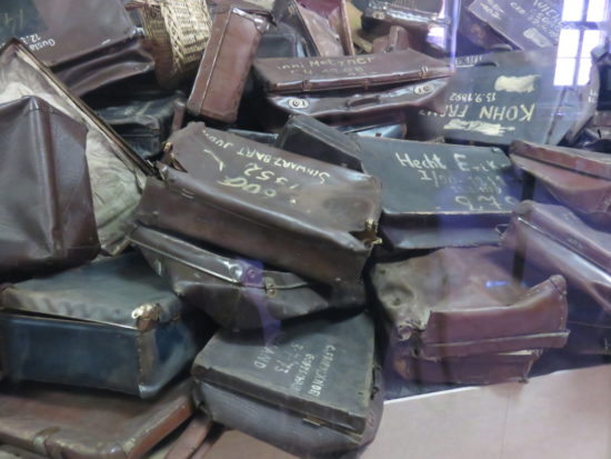 Suitcases. My Visit to Auschwitz-Birkenau Memorial and Museum