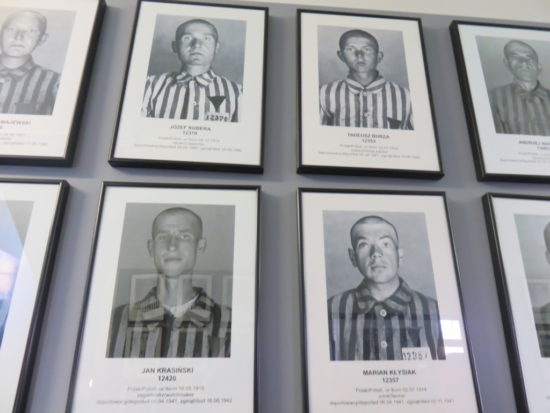 Photos of prisoners. My Visit to Auschwitz-Birkenau Memorial and Museum