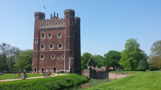 Tattershall Castle. Exploring the Historic City of Lincoln in England, including the Lincoln Castle and Cathedral.