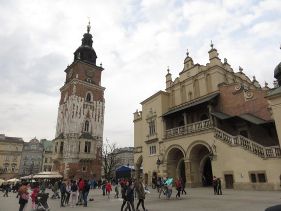 Town Hall Tower and the Cloth Hall. Exploring Kraków, Poland - Use this 4 Day Itinerary to plan your trip.