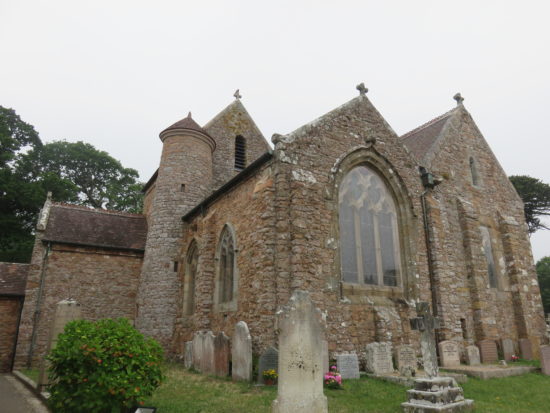 St Brelade’s Parish Church. A Weekend in Jersey, Channel Islands