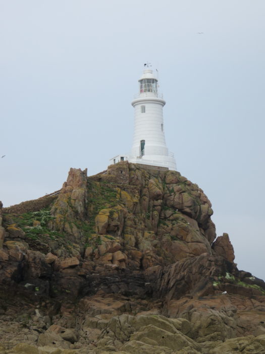 La Corbière lighthouse. A Weekend in Jersey, Channel Islands
