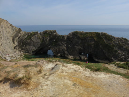 Stair Hole, Lulworth Cove. Exploring the Jurassic Coastline of Dorset England