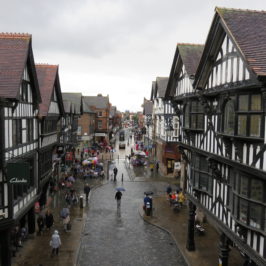 Chester city. Must see locations in and around the historic walled city of Chester, England