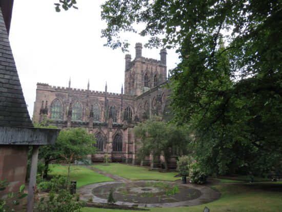 Chester cathedral. Must see locations in and around the historic walled city of Chester, England
