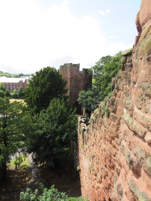 Chester city wall - Bonewaldesthorne’s Tower, attached to the Water Tower at the northwest corner. Must see locations in and around the historic walled city of Chester, England