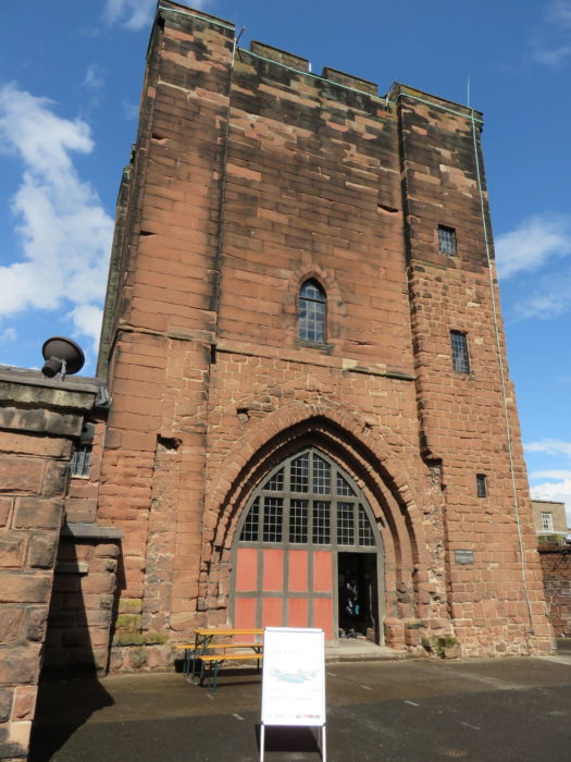 Agricola Tower. Must see locations in and around the historic walled city of Chester, England