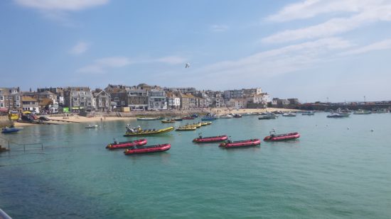 St Ives harbour. Self-Drive Itinerary Around the Coast of Cornwall England