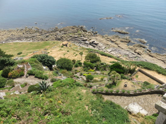 St Michael’s Mount gardens. Self-Drive Itinerary Around the Coast of Cornwall England