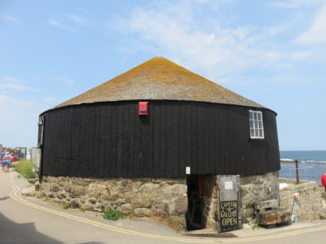 Round House, Sennen Cove. Self-Drive Itinerary Around the Coast of Cornwall England