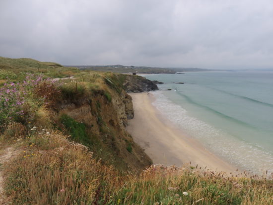 Godrevy coastline. Self-Drive Itinerary Around the Coast of Cornwall England