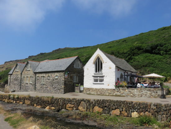 Boscastle harbour. Self-Drive Itinerary Around the Coast of Cornwall England