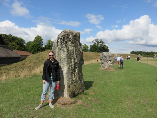 Avebury stone circle. Visiting the historic village of Avebury and its henge and stone circles, England