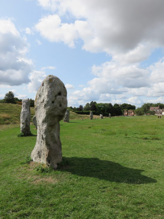 Avebury stone circle. Visiting the historic village of Avebury and its henge and stone circles, England