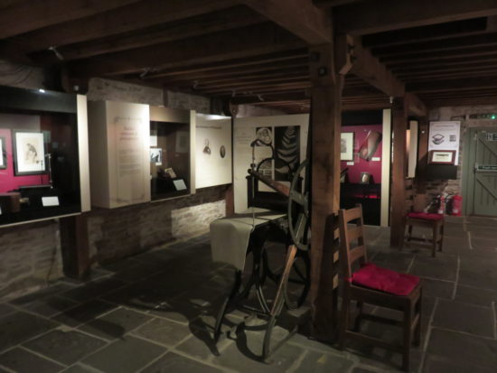 The Fox Talbot Museum. Visiting the historic National Trust village of Lacock, Wiltshire, England