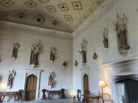 Lacock Abbey . Visiting the historic National Trust village of Lacock, Wiltshire, England