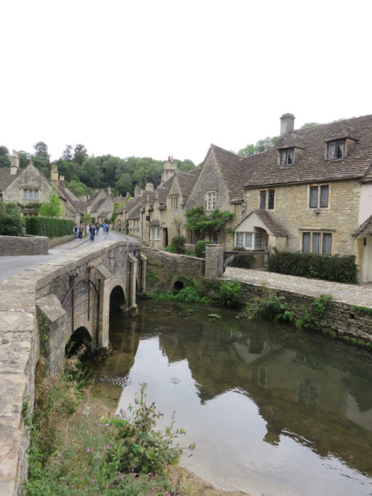 Lower Castle Combe Village. Exploring Castle Combe, the prettiest village in the Cotswolds, Wiltshire #England