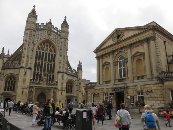 The Abbey and Baths. How to Spend a Day in Bath #England