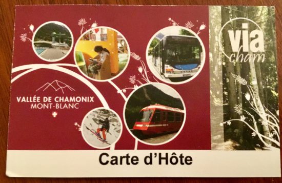 Carte d’Hôte / Free Guest Card for free transport around Chamonix, French Alps. Everything You Need to Know About Skiing in Chamonix #winterholiday #france