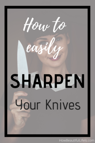 How to Easily Sharpen Your Knives #sharpen #sharpener #knives
