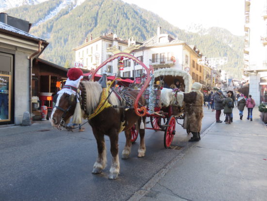 Dr Zhivago horse drawn ride around Chamonix. What to See and Do in and Around Chamonix French Alps – Other Than Skiing #winterholiday #france