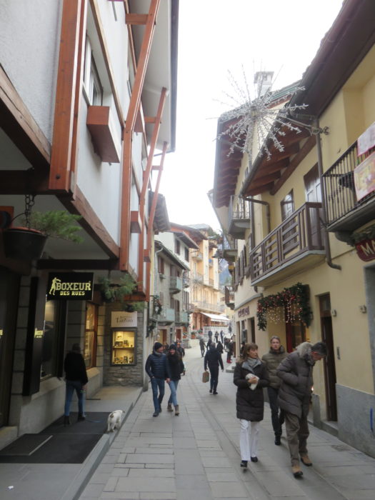 Courmayeur town centre. What to See and Do in and Around Chamonix French Alps – Other Than Skiing #Italy