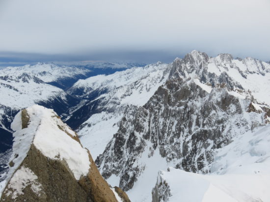 Views from Aguille Du Midi. What to See and Do in and Around Chamonix French Alps – Other Than Skiing #winterholiday #france