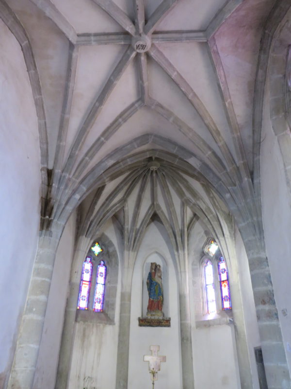 Notre Dame de La Sainte. Day Trip to Carcassonne Medieval Citadel and Castle #france #francetravel #carcassonne