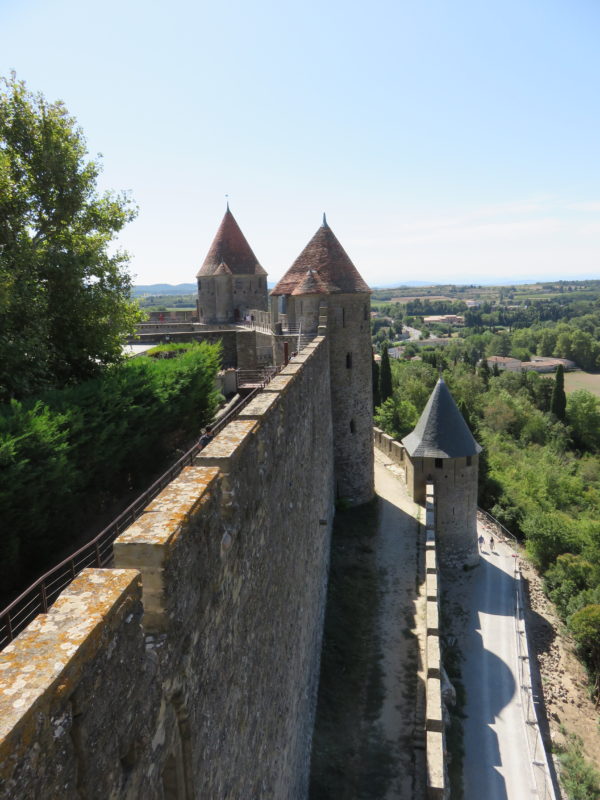 Medieval citadel Carcassonne. Day Trip to Carcassonne Medieval Citadel and Castle #france #francetravel #carcassonne