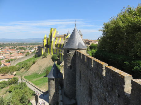 Medieval citadel Carcassonne. Day Trip to Carcassonne Medieval Citadel and Castle #france #francetravel #carcassonne