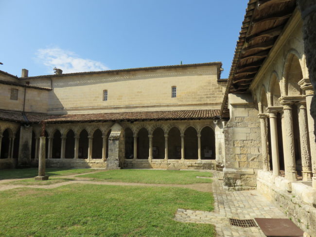 The Collegiate Church Cloister. A Detailed Guide on How to Spend a Day in Saint-Émilion France #france #francetravel