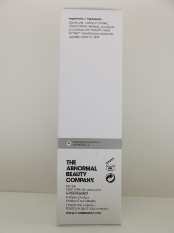 The ordinary retinol