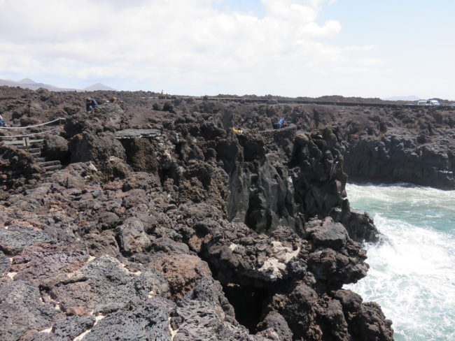 Los Hervideros. Exploring the volcanic island of Lanzarote in the Canary Islands: 5 day itinerary #lanzarote #spain