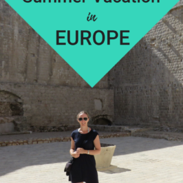 What to pack for a summer vacation in Europe #traveltips #packingtips