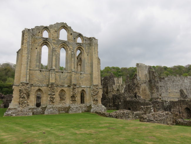 Rievaulx Abbey. Exploring Yorkshire's Howardian Hills: Area of Outstanding Natural Beauty
