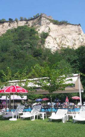 Pool at Hotel Elli Greco. Visiting Melnik – Bulgaria’s smallest town #bulgaria