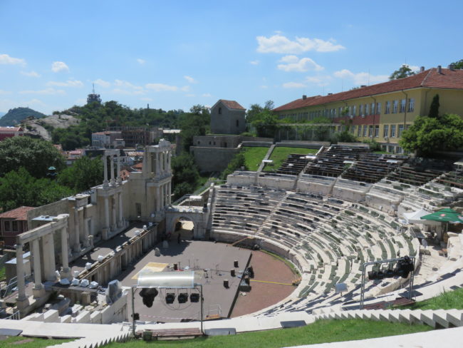 Ancient Theater of Philippopolis. How to spend an afternoon in Plovdiv Bulgaria #plovdiv #bulgaria