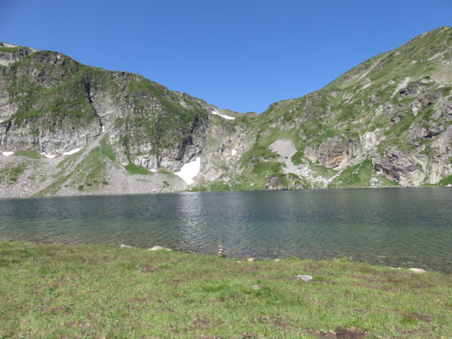 Kidney Lake. A Guide to Hiking Bulgaria's 7 Rila Lakes Trail in the Rila Mountains #bulgaria #hiking